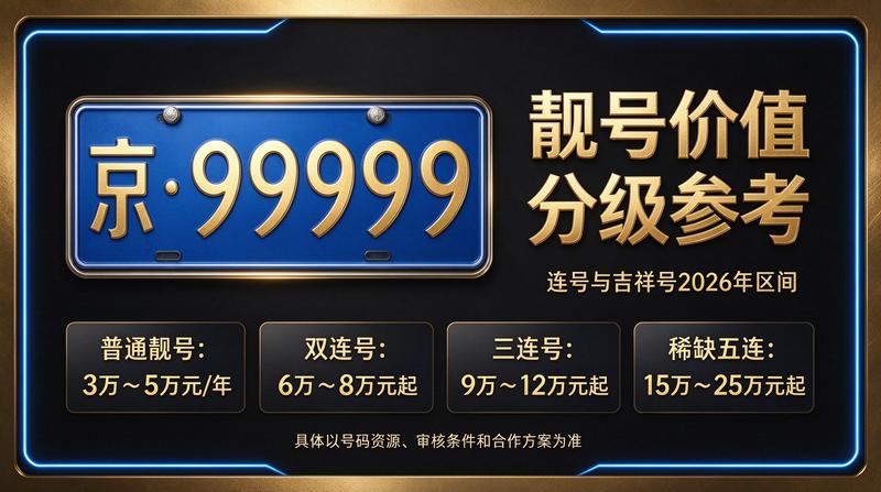 2026年京牌指标办理流程展示